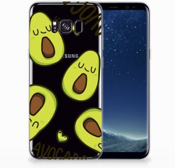 B2Ctelecom Samsung Galaxy S8 Plus TPU siliconen Hoesje Avocado Singing