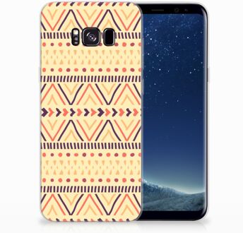 B2Ctelecom Samsung Galaxy S8 Plus TPU siliconen Hoesje Aztec Yellow