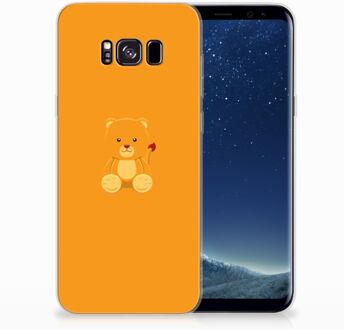 B2Ctelecom Samsung Galaxy S8 Plus TPU siliconen Hoesje Baby Beer