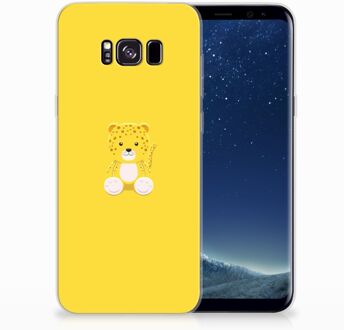 B2Ctelecom Samsung Galaxy S8 Plus TPU siliconen Hoesje Baby Lepperd