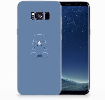 B2Ctelecom Samsung Galaxy S8 Plus TPU siliconen Hoesje Baby Rhino