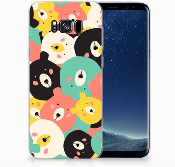 B2Ctelecom Samsung Galaxy S8 Plus TPU siliconen Hoesje Bears