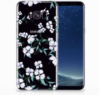 B2Ctelecom Samsung Galaxy S8 Plus TPU siliconen Hoesje Blossom White