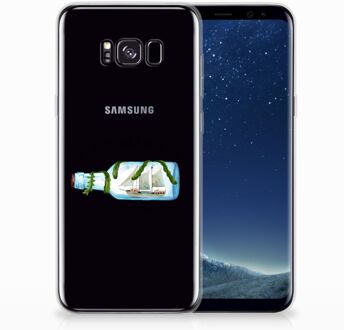 B2Ctelecom Samsung Galaxy S8 Plus TPU siliconen Hoesje Boho Bottle