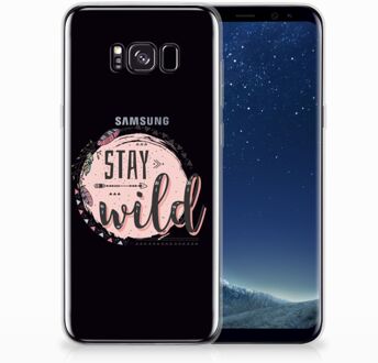 B2Ctelecom Samsung Galaxy S8 Plus TPU siliconen Hoesje Boho Stay Wild