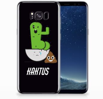 B2Ctelecom Samsung Galaxy S8 Plus TPU siliconen Hoesje Cactus Poo