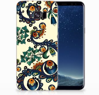 B2Ctelecom Samsung Galaxy S8 Plus TPU siliconen Hoesje Design Barok Flower