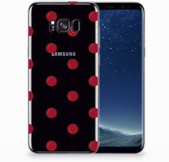 B2Ctelecom Samsung Galaxy S8 Plus TPU siliconen Hoesje Design Cherries