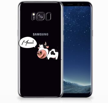 B2Ctelecom Samsung Galaxy S8 Plus TPU siliconen Hoesje Design Cow