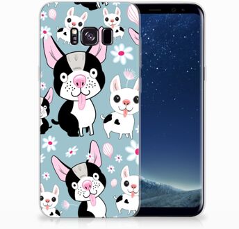 B2Ctelecom Samsung Galaxy S8 Plus TPU siliconen Hoesje Design Hondjes