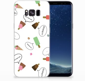 B2Ctelecom Samsung Galaxy S8 Plus TPU siliconen Hoesje Design IJsjes