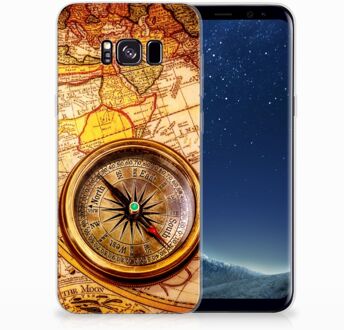 B2Ctelecom Samsung Galaxy S8 Plus TPU siliconen Hoesje Design Kompas