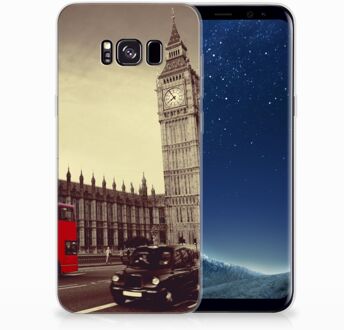 B2Ctelecom Samsung Galaxy S8 Plus TPU siliconen Hoesje Design Londen