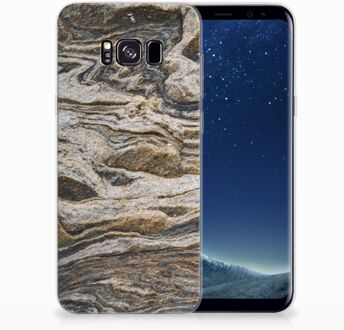 B2Ctelecom Samsung Galaxy S8 Plus TPU siliconen Hoesje Design Steen