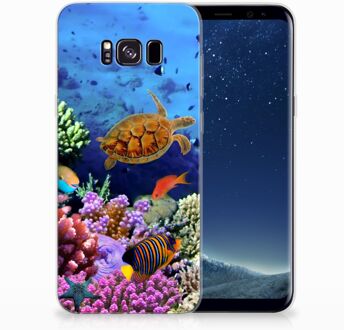 B2Ctelecom Samsung Galaxy S8 Plus TPU siliconen Hoesje Design Vissen