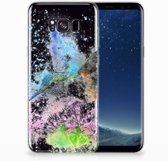 B2Ctelecom Samsung Galaxy S8 Plus TPU siliconen Hoesje Design Vogel