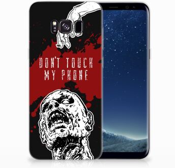 B2Ctelecom Samsung Galaxy S8 Plus TPU siliconen Hoesje Design Zombie Blood