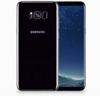 B2Ctelecom Samsung Galaxy S8 Plus TPU siliconen Hoesje Finger DTMP