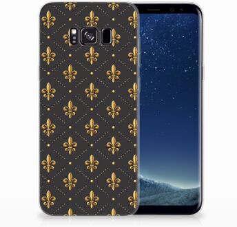 B2Ctelecom Samsung Galaxy S8 Plus TPU siliconen Hoesje Franse Lelie