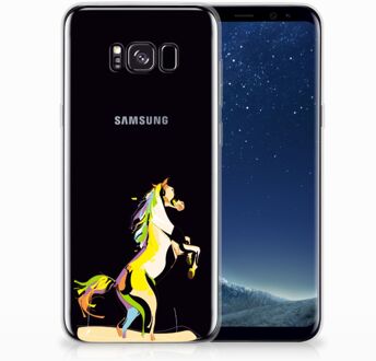 B2Ctelecom Samsung Galaxy S8 Plus TPU siliconen Hoesje Horse Color