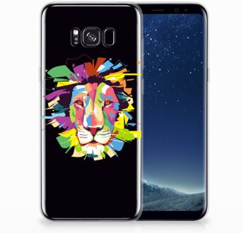 B2Ctelecom Samsung Galaxy S8 Plus TPU siliconen Hoesje Lion Color