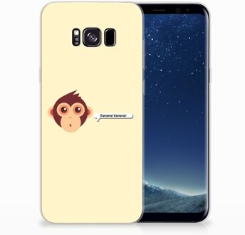 B2Ctelecom Samsung Galaxy S8 Plus TPU siliconen Hoesje Monkey