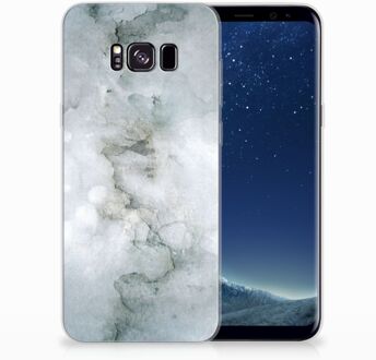 B2Ctelecom Samsung Galaxy S8+ TPU siliconen Hoesje Painting Grey