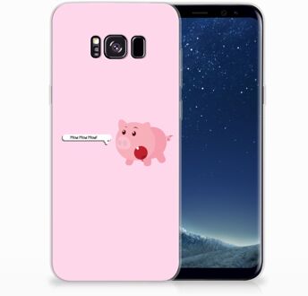 B2Ctelecom Samsung Galaxy S8+ TPU siliconen Hoesje Pig Mud