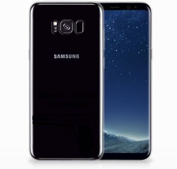 B2Ctelecom Samsung Galaxy S8+ TPU siliconen Hoesje Pistol DTMP