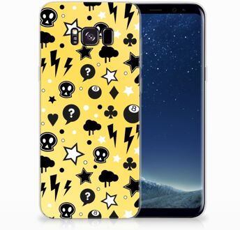 B2Ctelecom Samsung Galaxy S8+ TPU siliconen Hoesje Punk Yellow