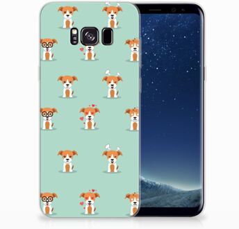 B2Ctelecom Samsung Galaxy S8+ TPU siliconen Hoesje Pups