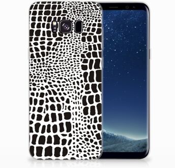 B2Ctelecom Samsung Galaxy S8+ TPU siliconen Hoesje Slangenprint