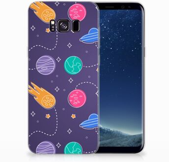 B2Ctelecom Samsung Galaxy S8+ TPU siliconen Hoesje Space