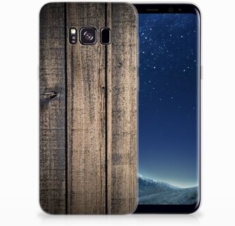 B2Ctelecom Samsung Galaxy S8+ TPU siliconen Hoesje Steigerhout