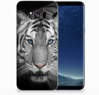 B2Ctelecom Samsung Galaxy S8+ TPU siliconen Hoesje Tijger