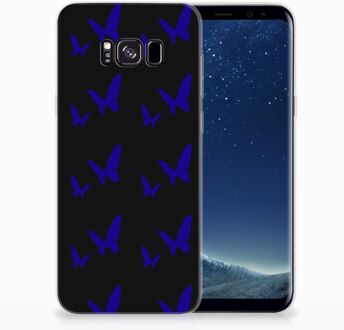 B2Ctelecom Samsung Galaxy S8+ TPU siliconen Hoesje Vlinder Patroon