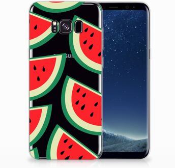 B2Ctelecom Samsung Galaxy S8+ TPU siliconen Hoesje Watermelons