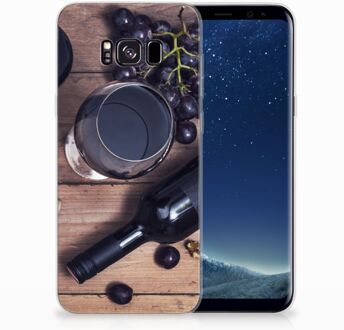 B2Ctelecom Samsung Galaxy S8+ TPU siliconen Hoesje Wijn