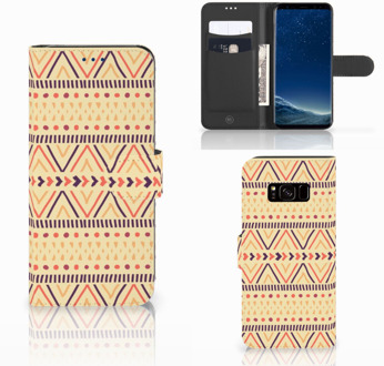 B2Ctelecom Samsung Galaxy S8 Wallet Case Aztec Yellow