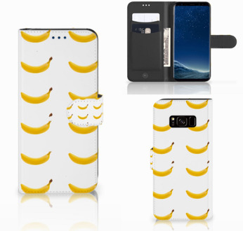 B2Ctelecom Samsung Galaxy S8 Wallet Case Banana