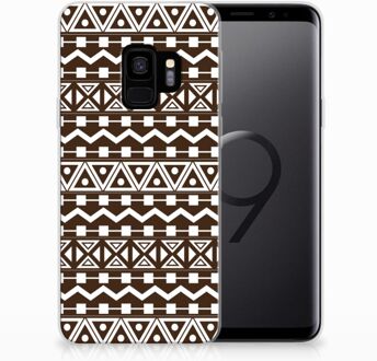 B2Ctelecom Samsung Galaxy S9 Backcase Aztec Brown