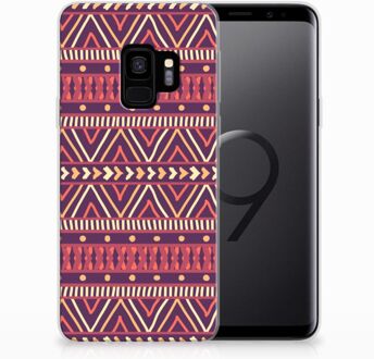 B2Ctelecom Samsung Galaxy S9 Backcase Aztec Purple