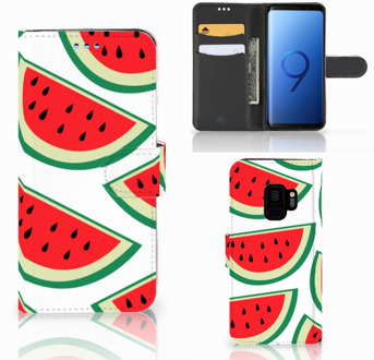 B2Ctelecom Samsung Galaxy S9 Book cover Watermelons