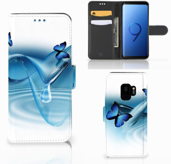 B2Ctelecom Samsung Galaxy S9 Bookcover Vlinders