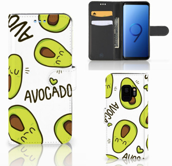 B2Ctelecom Samsung Galaxy S9 Flipcase Avocado Singing