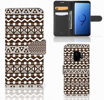 B2Ctelecom Samsung Galaxy S9 Flipcase Aztec Brown