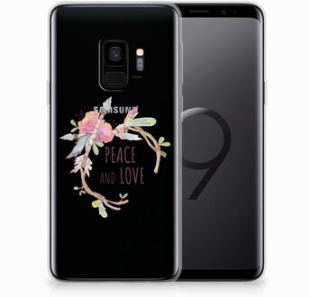 B2Ctelecom Samsung Galaxy S9 Hoesje Boho Text