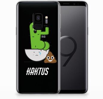 B2Ctelecom Samsung Galaxy S9 Hoesje Cactus Poo