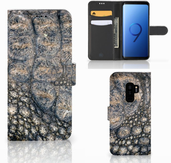 B2Ctelecom Samsung Galaxy S9 Plus Book Case Krokodillenprint