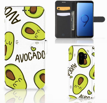 B2Ctelecom Samsung Galaxy S9 Plus Bookcase Hoesje Avocado Singing